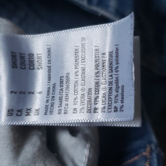 American Eagle Outfitters Super StretchX Women's Jeans size 2Short HiRise Jeggin - Picture 4 of 6